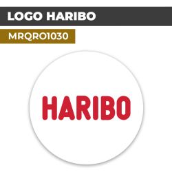 Autocollant LOGO HARIBO | Marques alimentaires