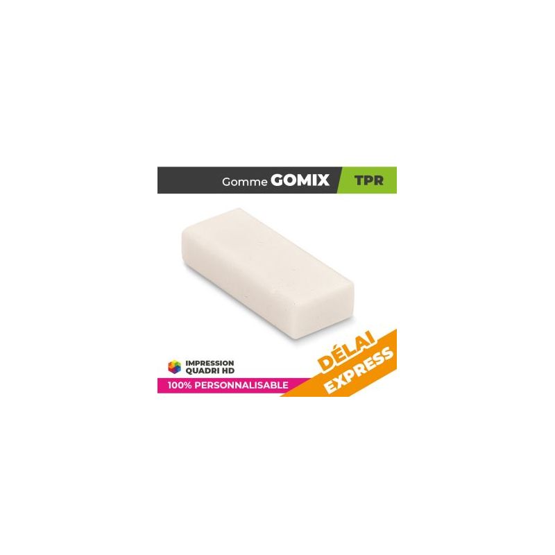 Gomme Personnalisée | GOMIX