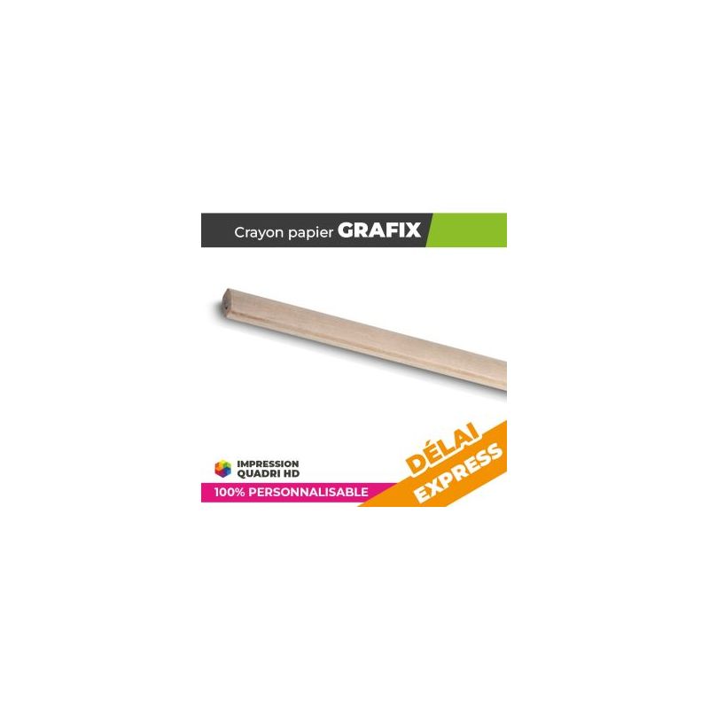 Crayon charpentier Personnalisé | GRAFIX