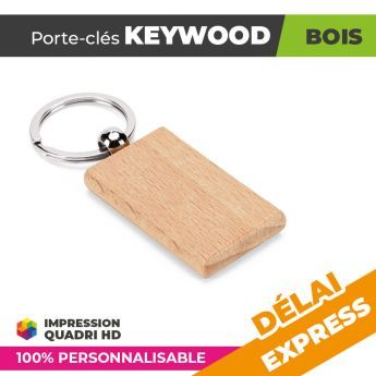 Porte-clés rectangulaire | KEYWOOD