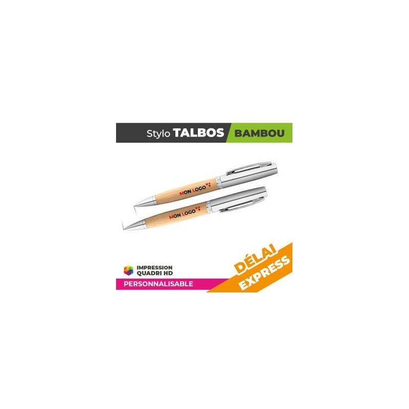 Stylo Personnalisé en Bambou | PHOBOS