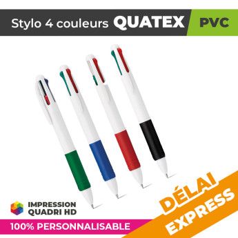 Stylo Personnalisé 4 couleurs | QUATEX