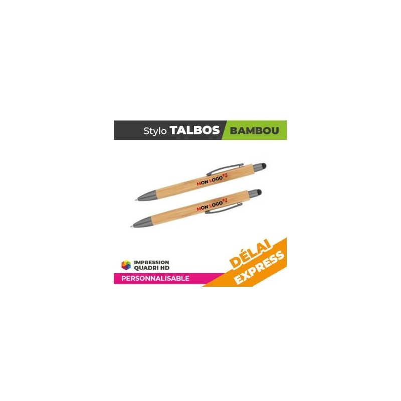 Stylo Personnalisé en Bambou | TALBOS