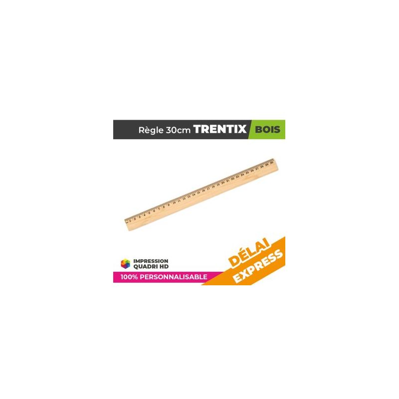 Règle 30cm Personnalisée | TRENTIX