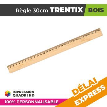 Règle 30cm Personnalisée | TRENTIX