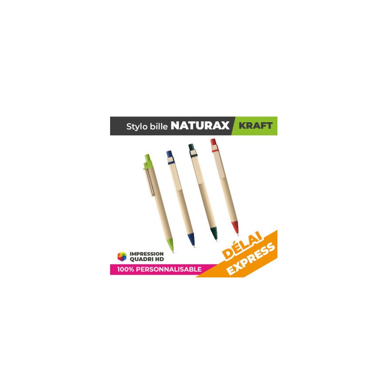Stylo Personnalisé en Kraft | NATURAX