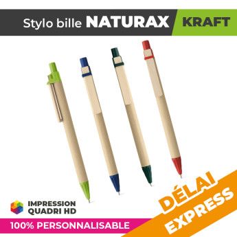 Stylo Personnalisé en Kraft | NATURAX