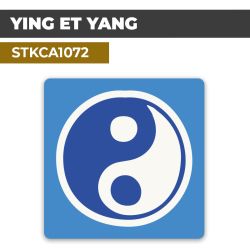 Autocollant YING ET YANG | Sticker décoratif