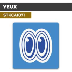 Autocollant YEUX | Sticker décoratif