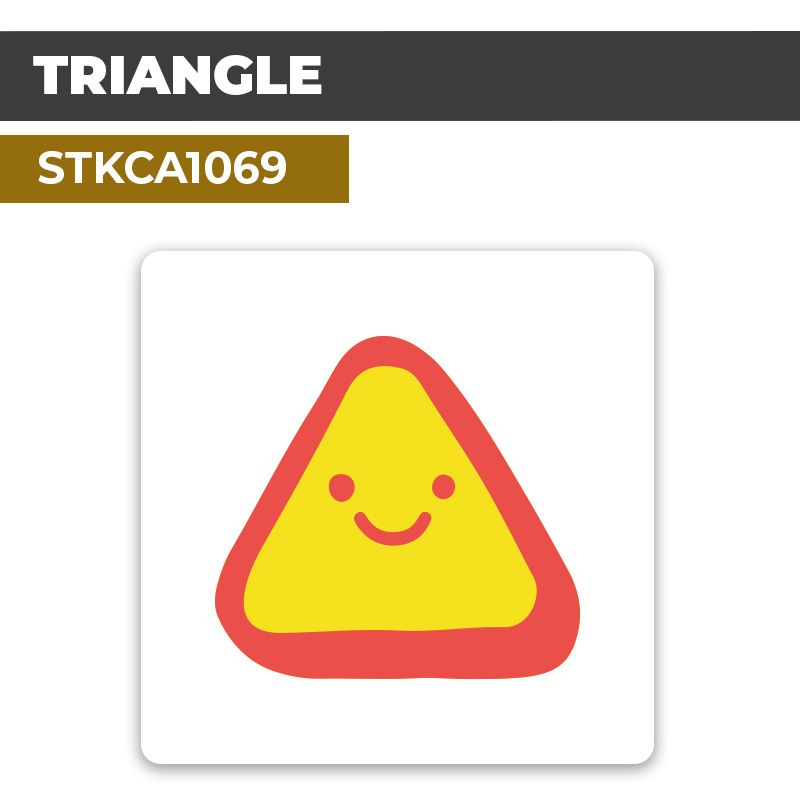 Autocollant TRIANGLE | Sticker décoratif