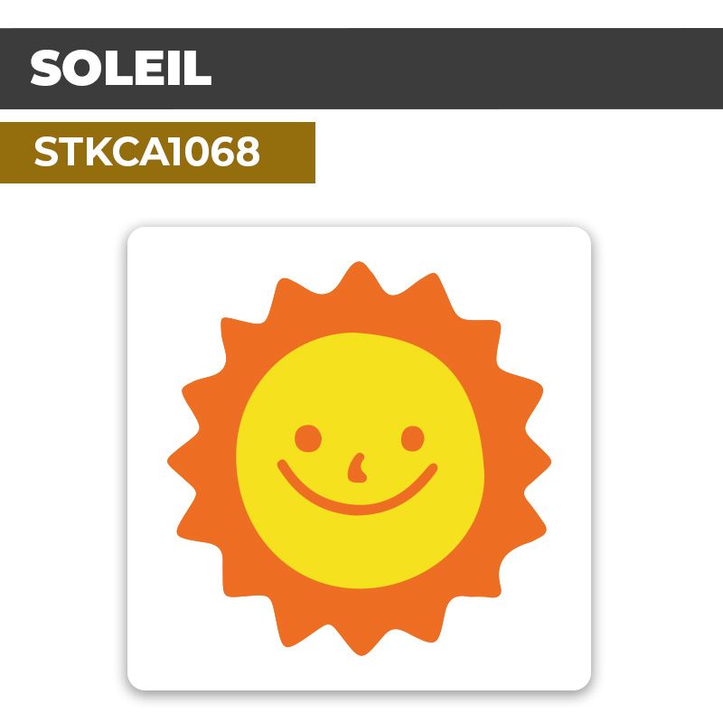 Autocollant SOLEIL | Sticker décoratif