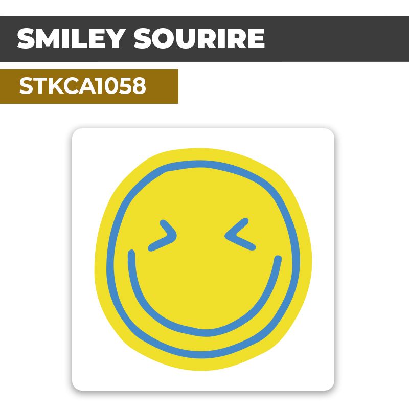Autocollant SMILEY SOURIRE | Sticker smileys