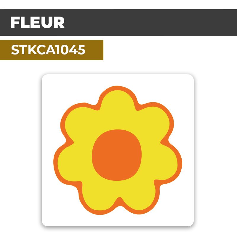 Autocollant FLEUR | Sticker décoratif