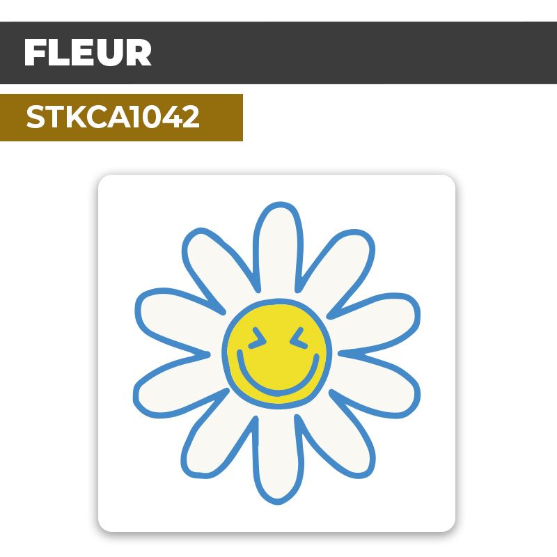Autocollant FLEUR | Sticker décoratif