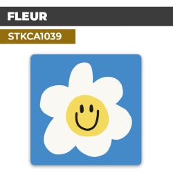 Autocollant FLEUR | Sticker décoratif