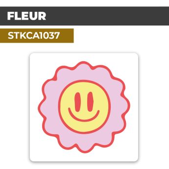 Autocollant FLEUR | Sticker décoratif