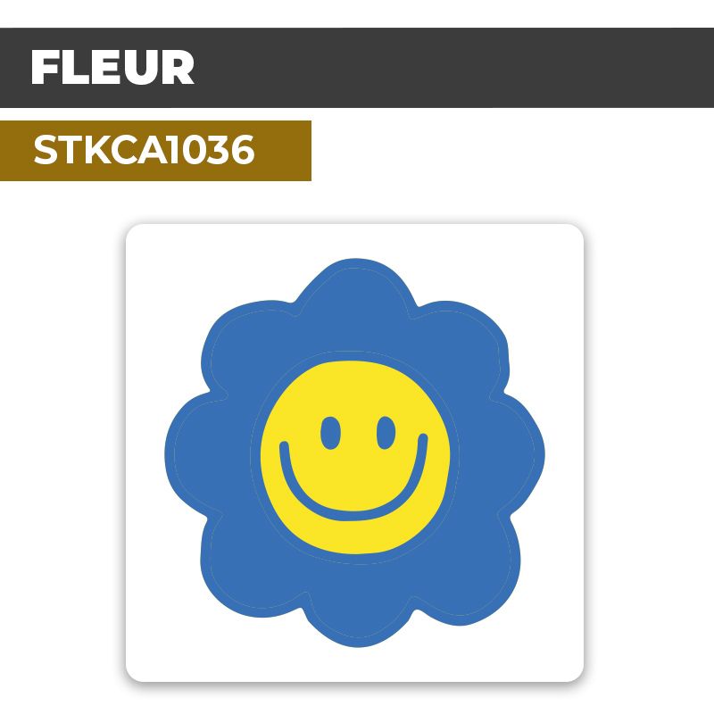 Autocollant FLEUR | Sticker décoratif