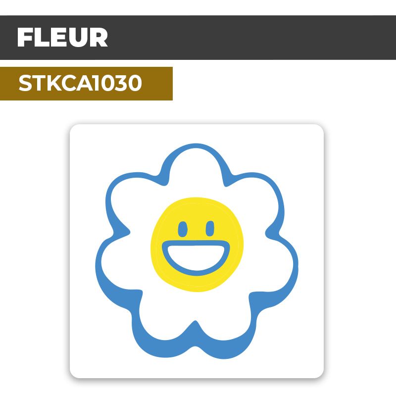 Autocollant FLEUR | Sticker décoratif