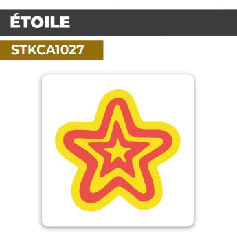 Autocollant ÉTOILE | Sticker décoratif