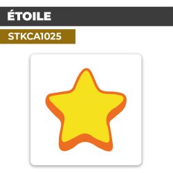 Autocollant ÉTOILE | Sticker décoratif