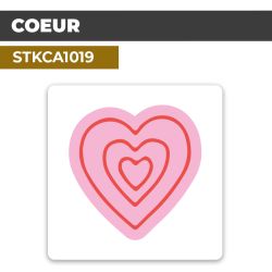 Sticker CŒUR | Autocollant décoratif