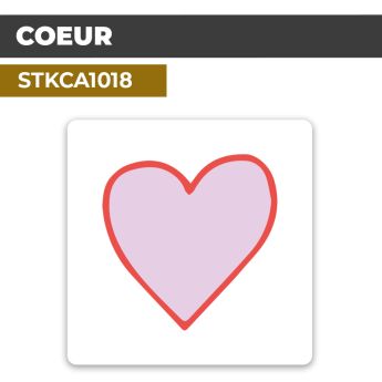Sticker CŒUR | Autocollant décoratif