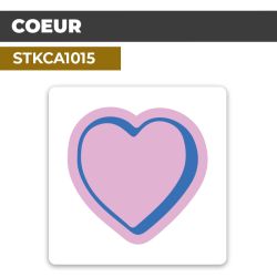 Sticker CŒUR | Autocollant décoratif