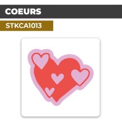 Sticker CŒUR | Autocollant décoratif