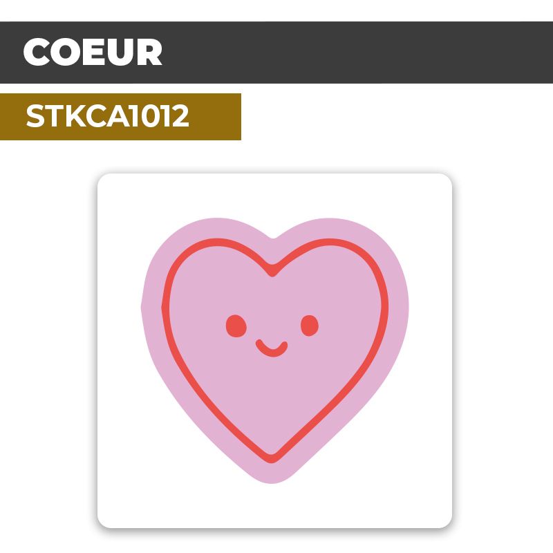 Sticker CŒUR | Autocollant décoratif