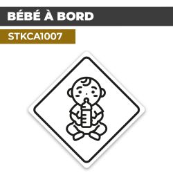 Sticker BÉBÉ À BORD | Autocollant pour voiture
