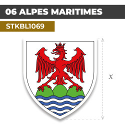 Sticker | DÉPARTEMENT DES ALPES MARITIMES | Blason