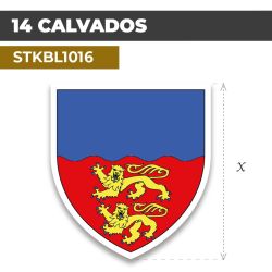 Sticker | 14 DÉPARTEMENT DU CALVADOS | Blason