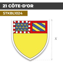 Sticker | 21 DÉPARTEMENT DE LA CÔTE D'OR | Blason