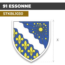 Sticker | 91 DÉPARTEMENT DE L'ESSONNE | Blason
