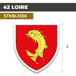 Sticker | 42 DÉPARTEMENT DE LA LOIRE | Blason