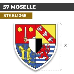 Sticker | 57 DÉPARTEMENT DE LA MOSELLE | Blason
