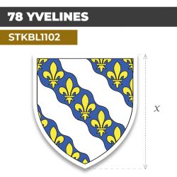 Sticker | 78 DÉPARTEMENT DES YVELINES | Blason