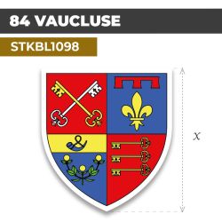 Sticker | 84 DÉPARTEMENT DU VAUCLUSE | Blason