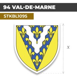 Sticker | 94 DÉPARTEMENT DU VAL-DE-MARNE | Blason