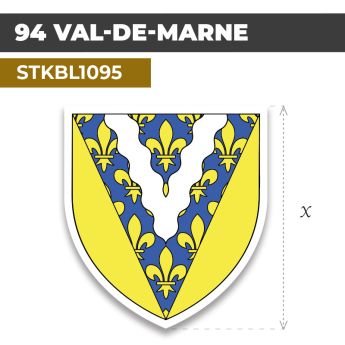 Sticker | 94 DÉPARTEMENT DU VAL-DE-MARNE | Blason