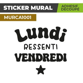 Sticker Mural | XXX | Adhésif Découpé