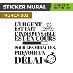 Sticker Mural | XXX | Adhésif Découpé