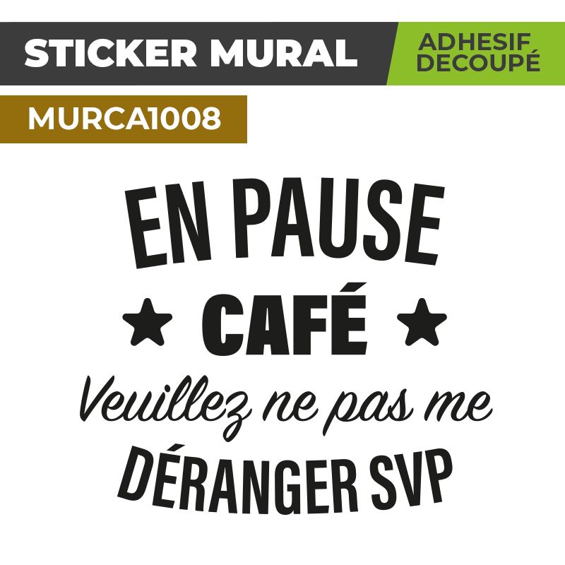 Sticker Mural | XXX | Adhésif Découpé