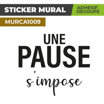 Sticker Mural | XXX | Adhésif Découpé