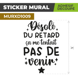 Sticker Mural | DESOLE DU...