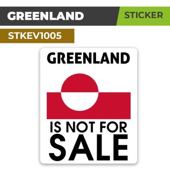 Autocollant GREENLAND IS NOT FOR SALE | Sticker