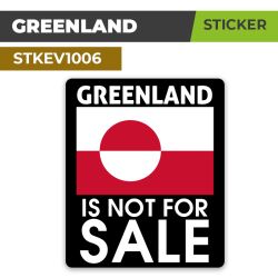 Autocollant GREENLAND IS NOT FOR SALE | Sticker