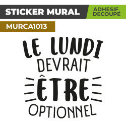 Sticker Mural | LE LUNDI...