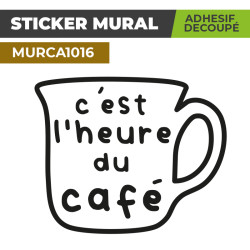 Sticker Mural | L'HEURE DU...