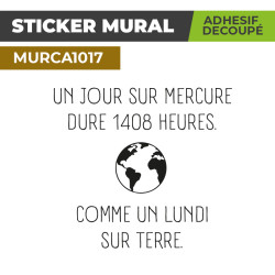 Sticker Mural | UN JOUR SUR...